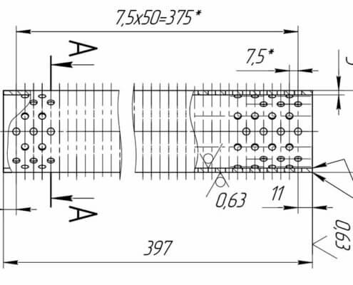 CNC tube punching